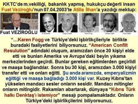 "Bunları dünya döndükçe deşifre ve rezil etmek vatan borcumuzdur.
Ülkemizde kendine sol-liberal diyenler 80'li yıllardan beri “birlikte” hareket ettiler, aynı kavramları kullanmak ve tekrar etmek için toplantılar yaptılar, diyelim “vesayet” diyelim 
“güvenlik politikalarıyla