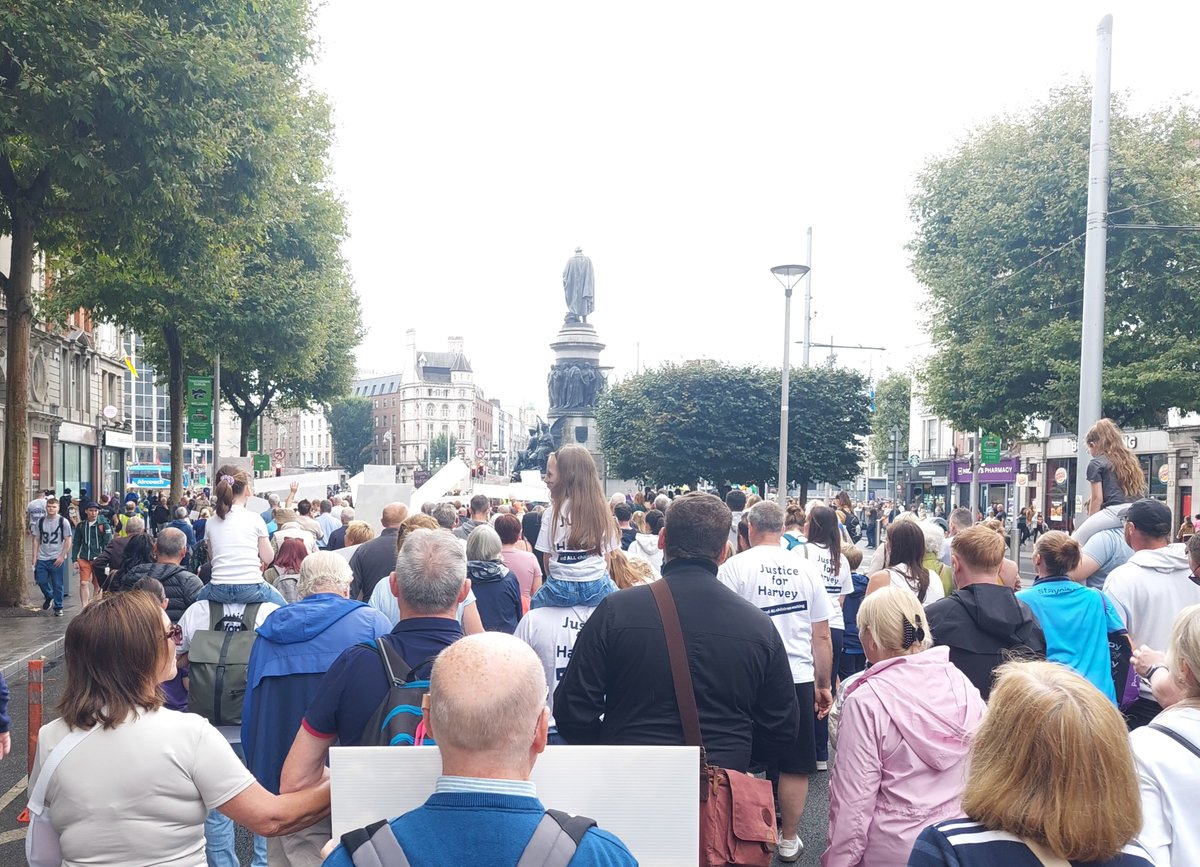 Our kids are braving the noise and crowds to call for #JusticeForHarvey  
No small feat. 
But they know what it's like to need help but only be put on a waiting list. 
No child should have to go through the pain Harvey went through  💔