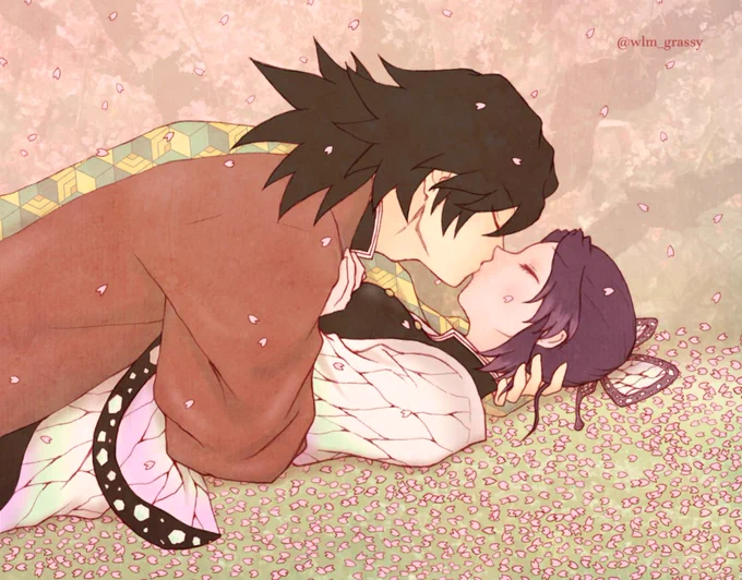 春の熱。(再pt) #ぎゆしの #giyushino