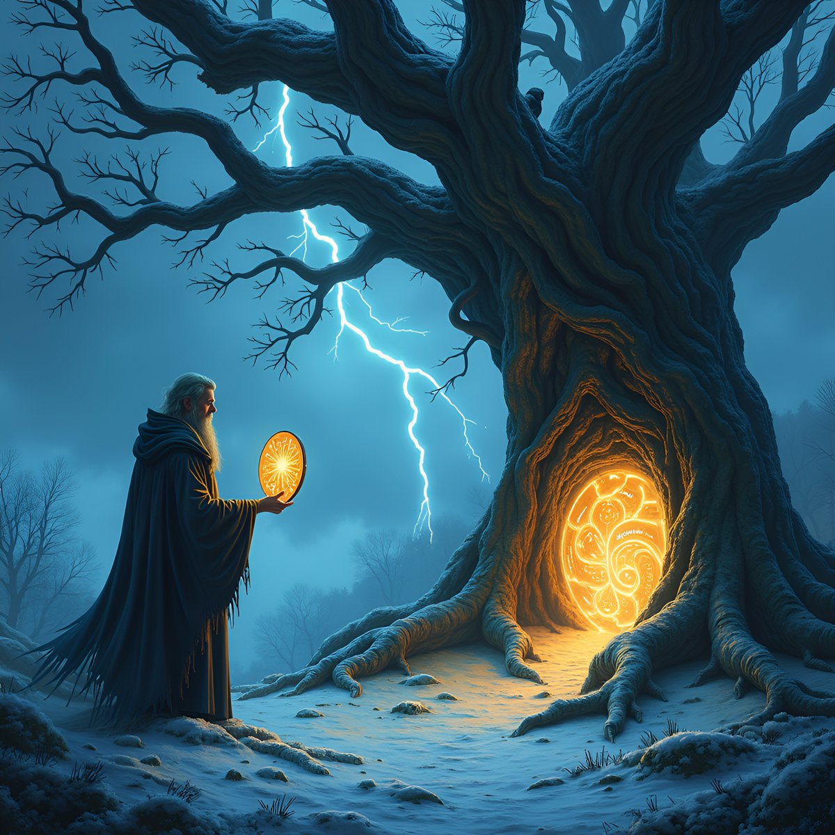 PromptSin's tweet photo. Unlock your inner magic ✨ Embrace the power within! 🌳 #MysticJourney #TreeWisdom https://t.co/MGS4sSaBVV