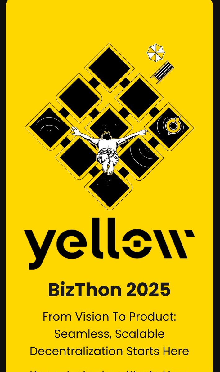 CryptoIDO (@cryptoid0) on Twitter photo Çok yakın takibimde olduğunu sizinde artık bildiğiniz #YellowNetwork için haberler gelmeye devam ediyor.
<a href="/BizthonOfficial/">BizThon | Global Business Hackathon</a> tarafından düzenlenen <a href="/Yellow/">Yellow</a> Hackathon 2025 başladı. Sizde katılarak DeFi dünyasına destek olabilirsiniz.
Bu etkinlik kapsamında yenilikçiler ve Çok yakın takibimde olduğunu sizinde artık bildiğiniz #YellowNetwork için haberler gelmeye devam ediyor.
<a href="/BizthonOfficial/">BizThon | Global Business Hackathon</a> tarafından düzenlenen <a href="/Yellow/">Yellow</a> Hackathon 2025 başladı. Sizde katılarak DeFi dünyasına destek olabilirsiniz.
Bu etkinlik kapsamında yenilikçiler ve