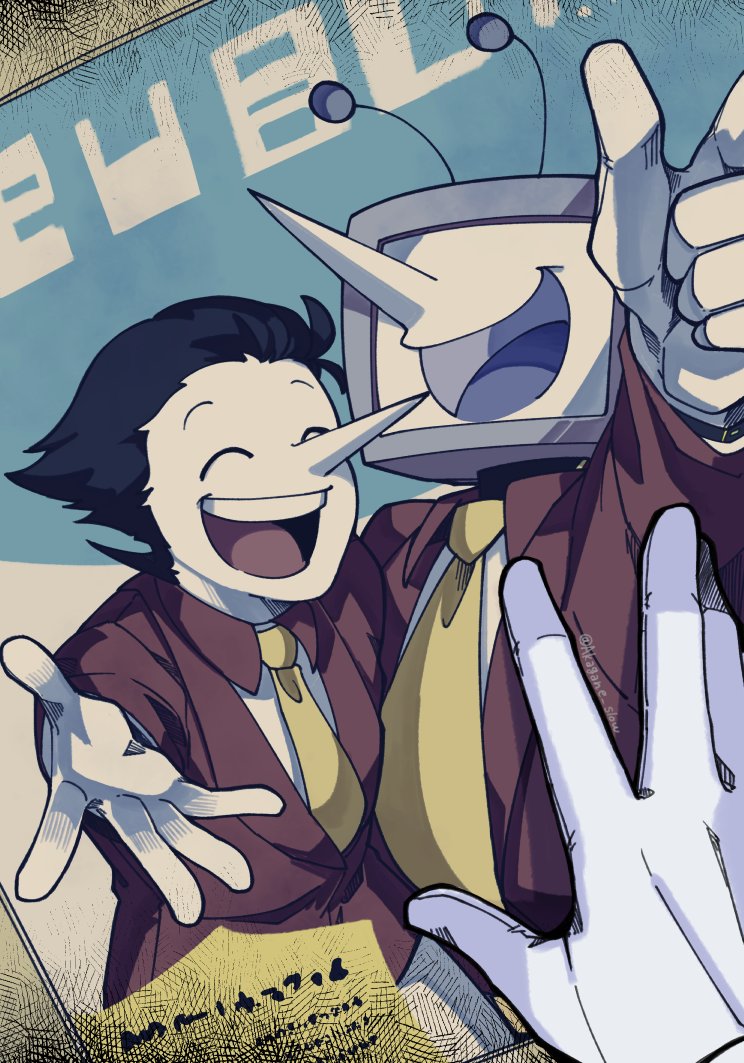 ＊古びたポスターだ。