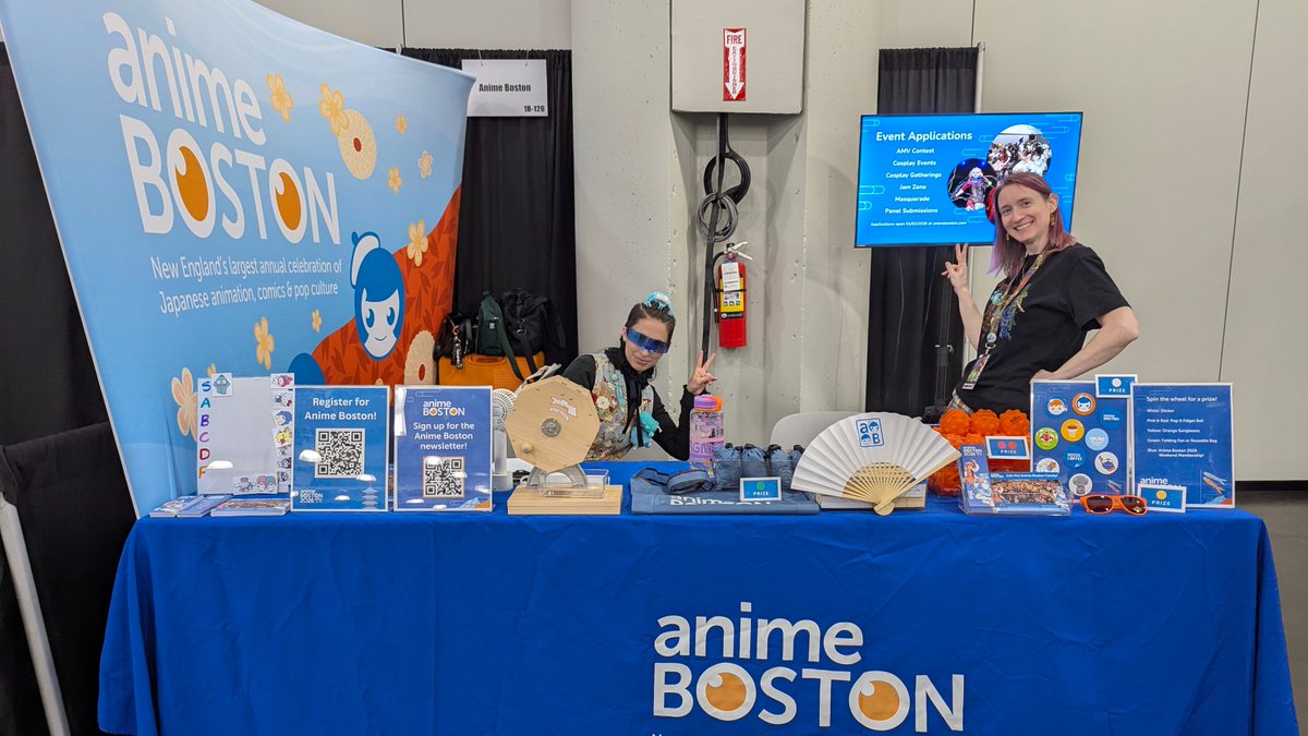 If you're at Anime NYC 2025 this weekend, take a moment to stop by our booth, 1B-126, in the gaming &amp; community hall to say hi!
We'd love to meet you!
#AnimeNYC #AnimeNYC2025 #ANYC #AnimeBoston #AB2026 #NewYork #Boston