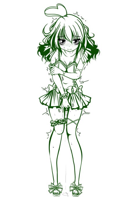 水着姿で欲情中のえんちーちゃんこと円佳はじめさん
#オリキャラは性癖の見本市 