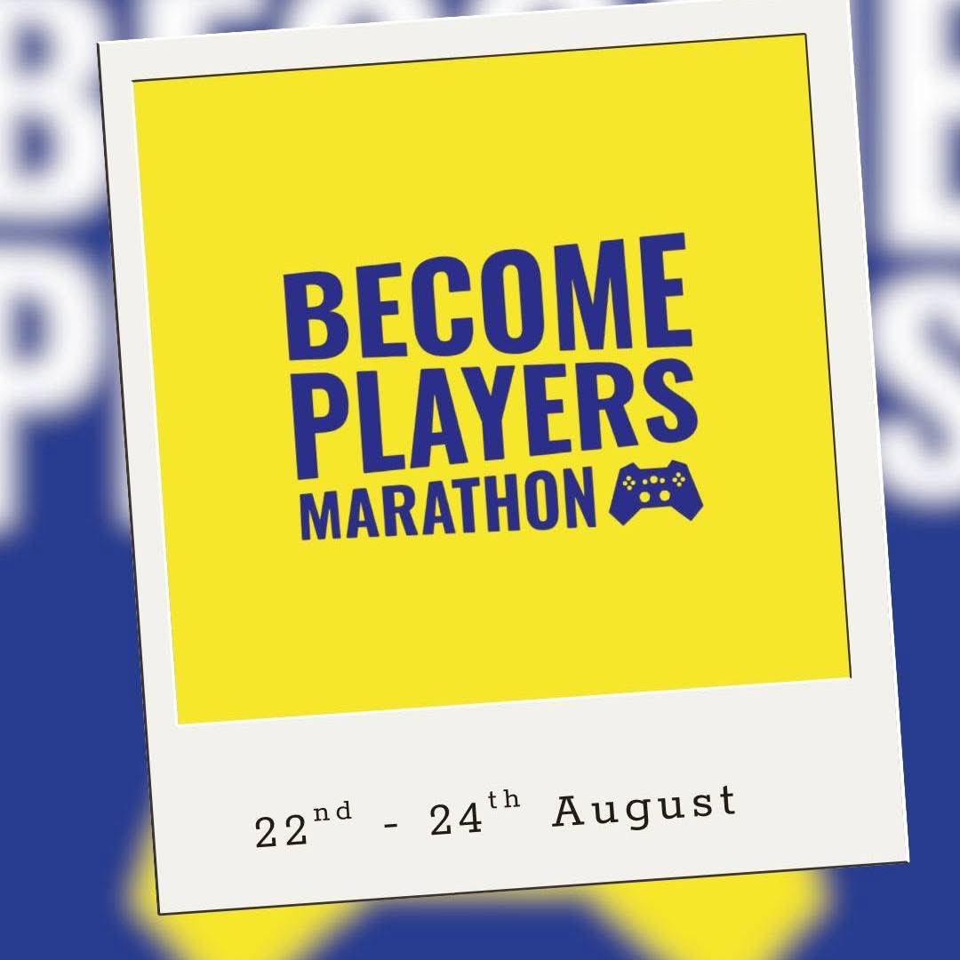 We are live!

Day 2 Become Players Marathon 2025 is a go!

head on over to Twitch to come join in the fun or donate here tilt.fyi/GTzsy1wdRA to help us make the lives children in care and young care leavers better!

#BecomePlayersPartner #GoneToFar #EndTheCareCliff