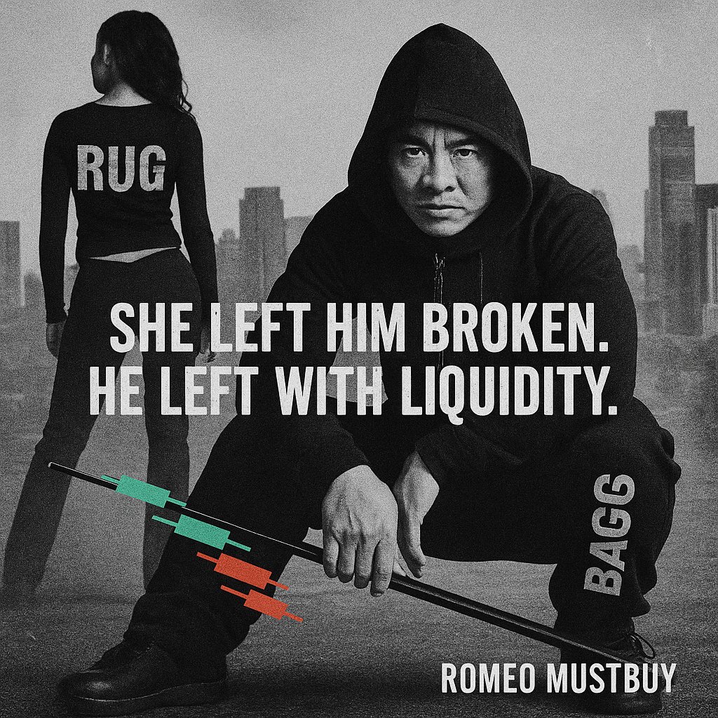 RRomeomustbuy's tweet photo. She left me the same day $BTC broke support. Coincidence? No. Just pain. 
#Bitcoin #CryptoPain #Romeomustbuy #$ROMB https://t.co/OcR1GOUrVH