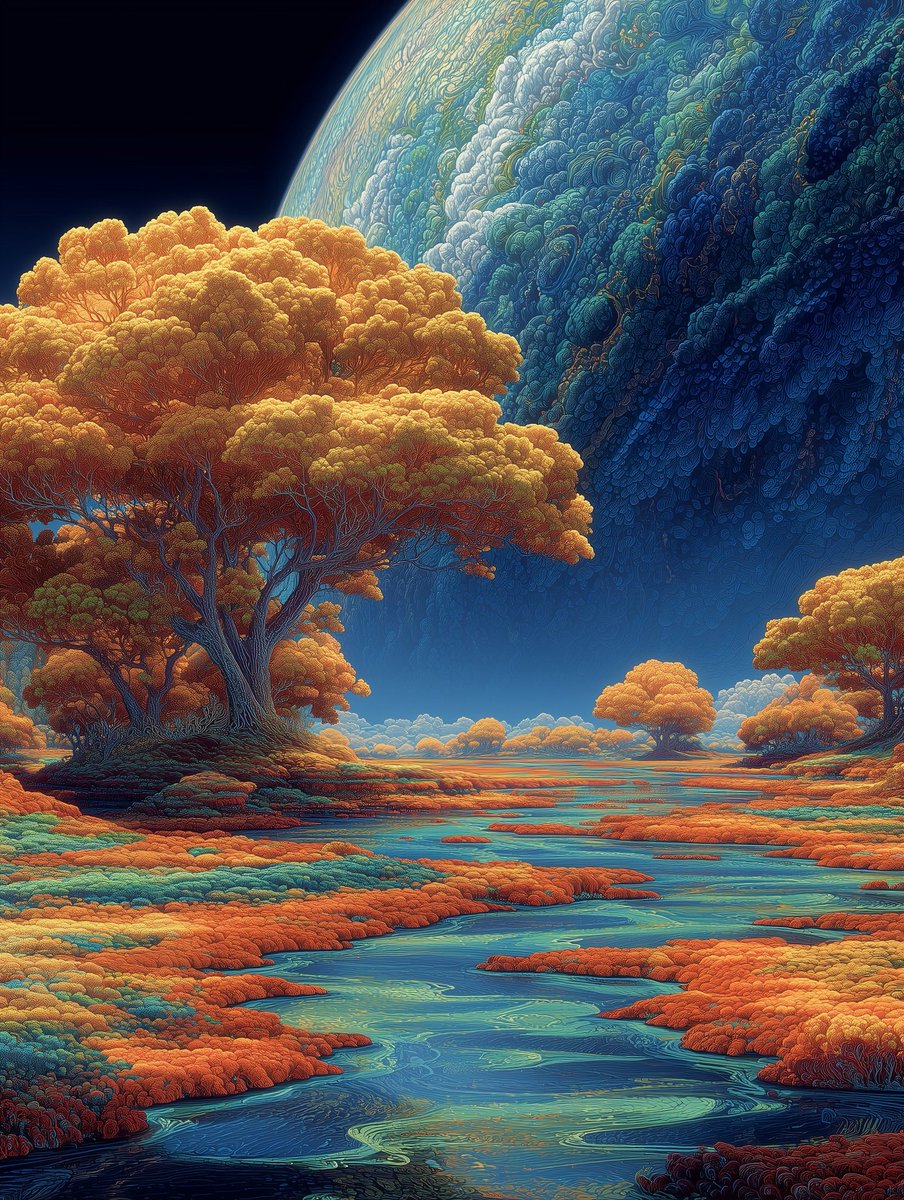 I would love to live on a moon of a giant gas planet