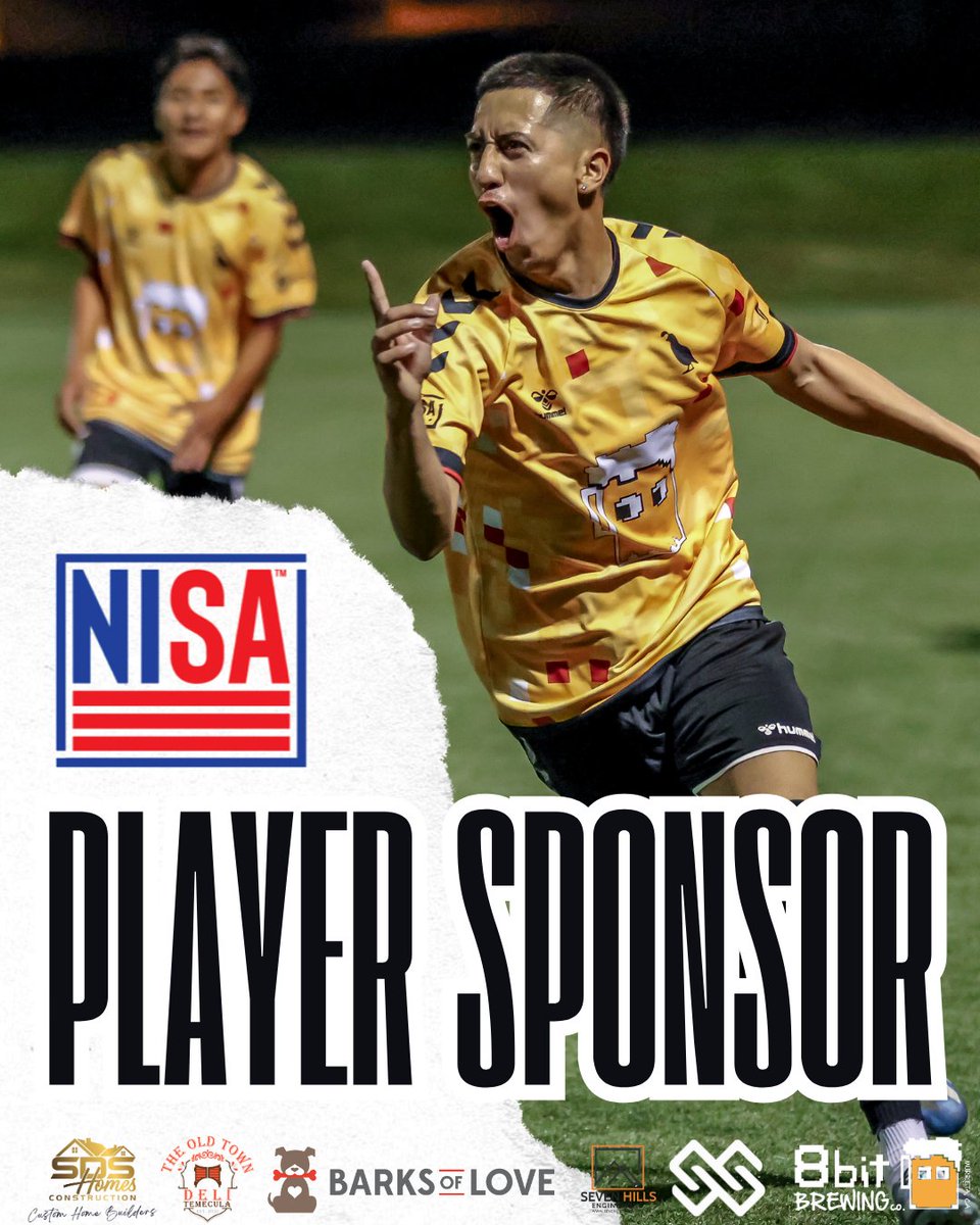 👕 Sponsorship Announcement ⚽
We’re excited to announce that Francisco Martinez has been sponsored for the Fall Season by Old Town Soccer Shop! 🙌
#TemeculaFC #QuailArmy