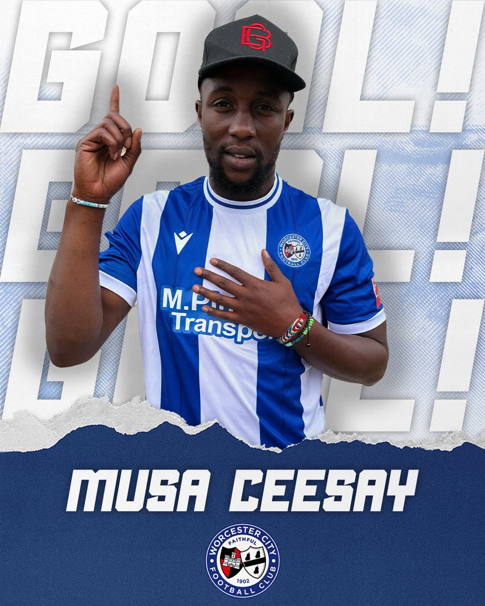 7 - GOOOOOAAALLLLLLL!!!! He's only been here just over 5 minutes, but he's already on the scoresheet. Musa Ceesay heads us in to the lead! | #WCFC 1-0 <a href="/burytownfc/">Bury Town FC</a>