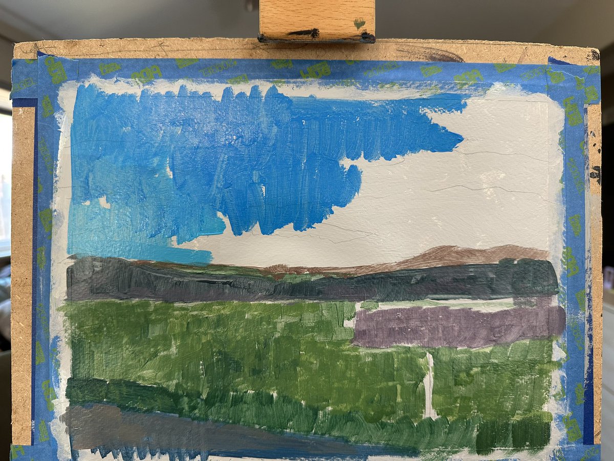 danieljvaladez's tweet photo. Just finished this acrylic landscape, framed, sealed, and ready for a new home! 

Loved bringing this one to life with bold color and texture. Acrylics never disappoint.

#ArtForSale #AcrylicPainting #LandscapeArt #FramedAndReady https://t.co/KRzTr4mjxn