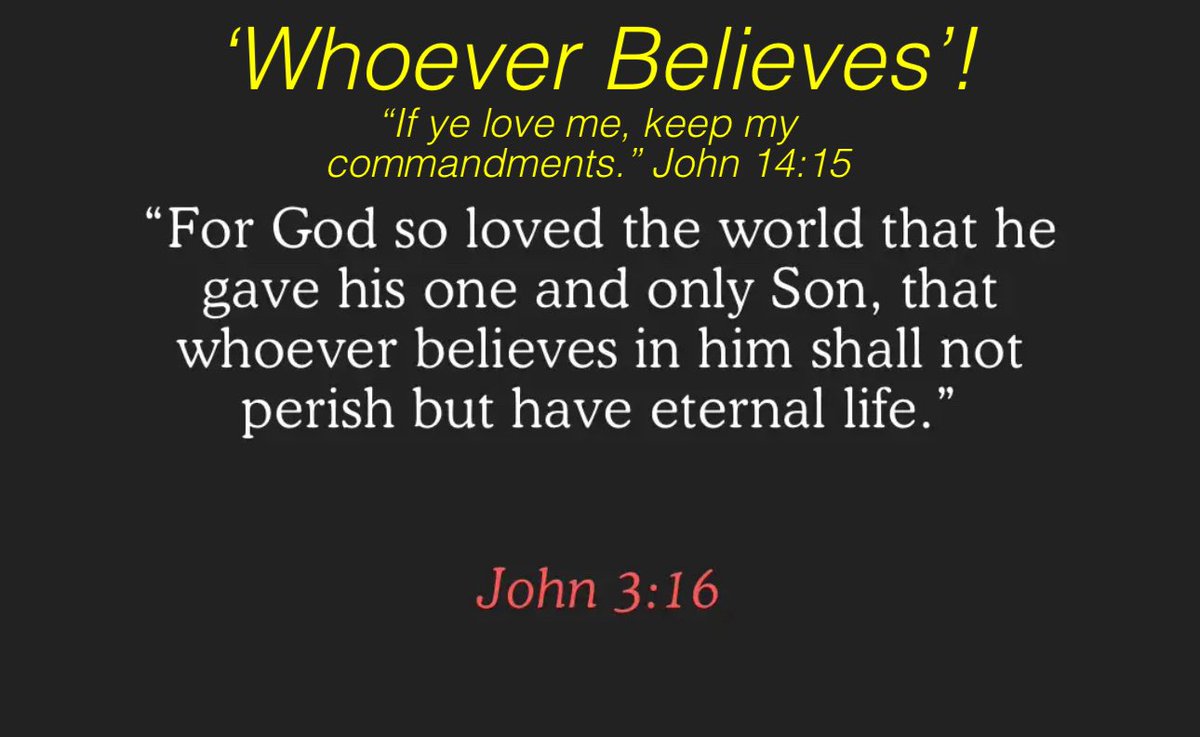 PstDavidPHall's tweet photo. Read John 3:16 CAREFULLY. https://t.co/rKe4hrOBY0