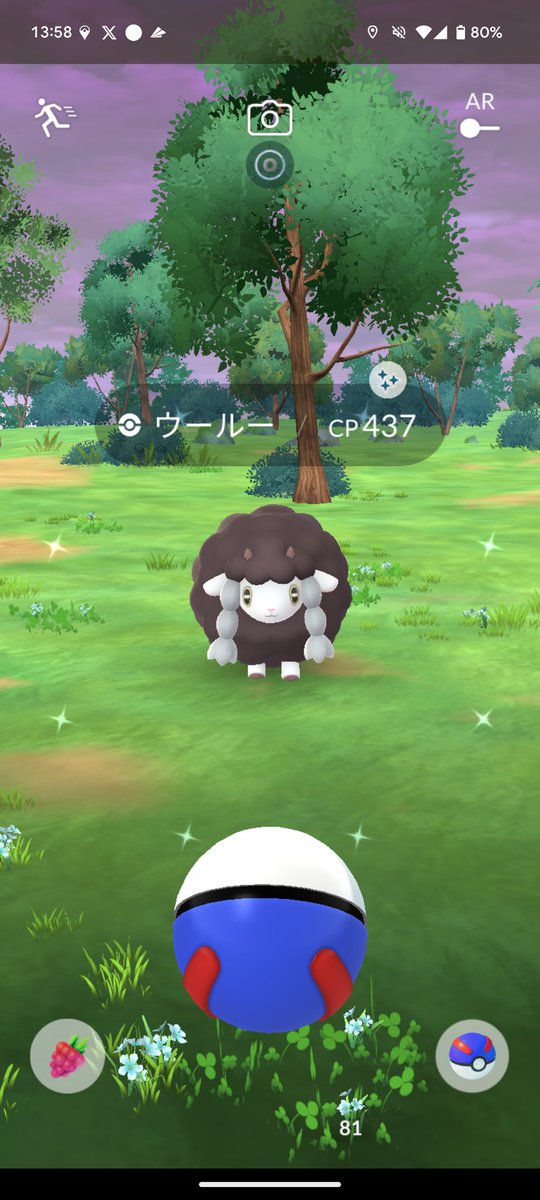 今日は朝からムゲンダイナゲット目的で暑い中を歩き回ってましたー
私のムゲンダイナさんも…安定の低個体さんでした…😭
あと歩き回ってる途中で色ラッキーさんと色ウールーさんにも会えましたよーヽ(=´▽`=)ﾉ✨️