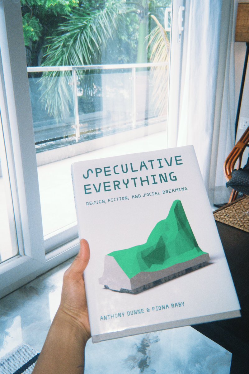Always find my way back to it. Speculative Everything. Got introduced to this book by my professor in Denmark. Spending my weekend scripting, learning, thinking.