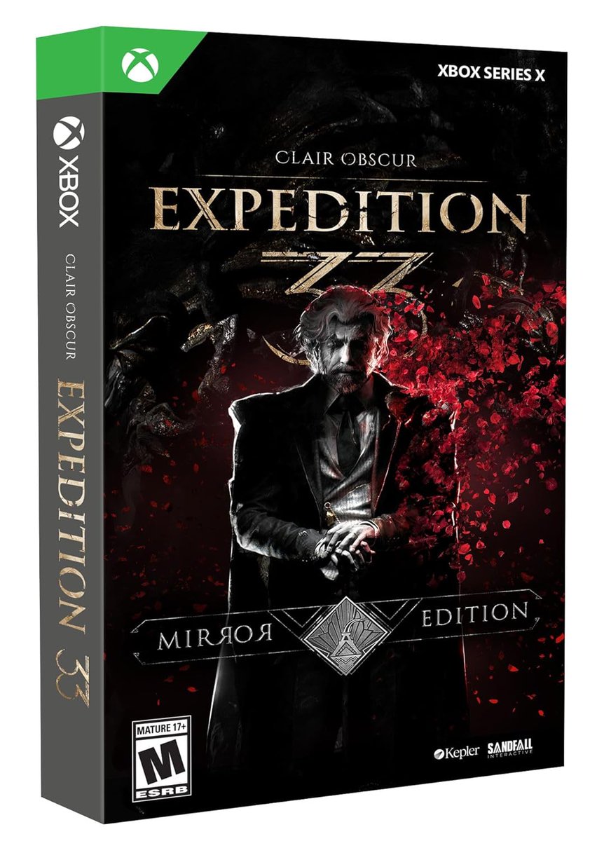 Stallion83 (@stallion83) on Twitter photo CLAIR OBSCUR: EXPEDITION 33 - MIRROR EDITION (Xbox and PlayStation) is available for pre-order. Amazon exclusive. 
game on disc + tuckbox, an exclusive steelbook featuring Verso and Alicia, and 3 of a possible 10 exclusive collectible character cards.
amzn.to/41UN3NJ CLAIR OBSCUR: EXPEDITION 33 - MIRROR EDITION (Xbox and PlayStation) is available for pre-order. Amazon exclusive. 
game on disc + tuckbox, an exclusive steelbook featuring Verso and Alicia, and 3 of a possible 10 exclusive collectible character cards.
amzn.to/41UN3NJ
