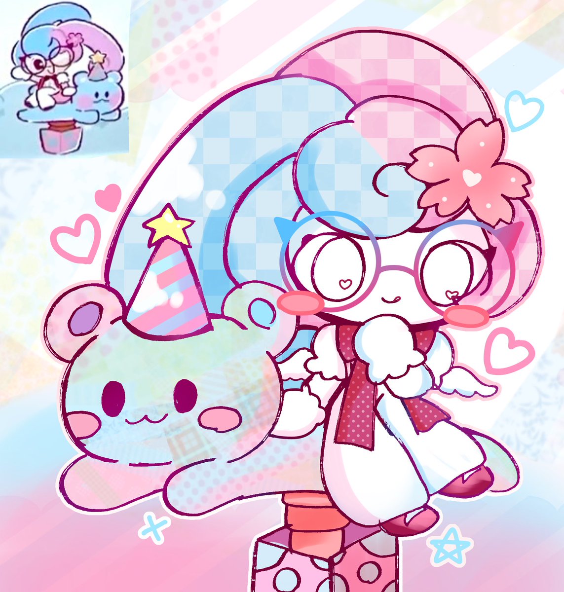 🌸🐰 #cookierun  #marshmallowbunnycookie
