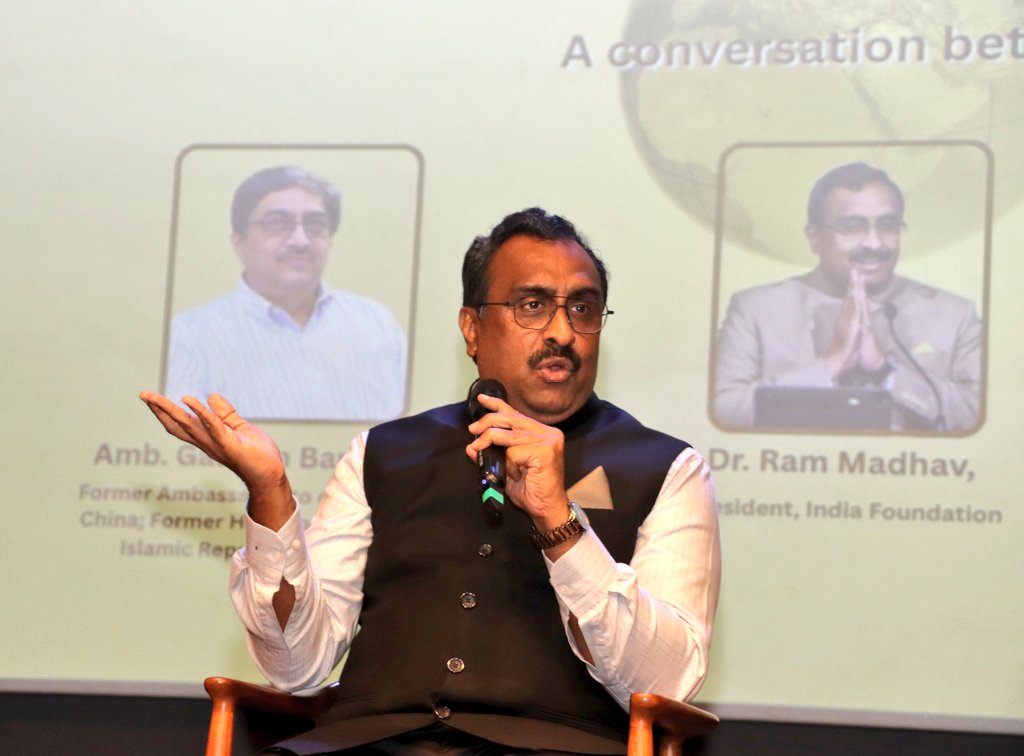 Pune Int Centre (@puneintcentre) on Twitter photo "In the 20th century, capital and trade shaped economies.
In the 21st, it will be capital and technology." – Dr. Ram Madhav <a href="/rammadhav_/">Ram Madhav</a>, during a conversation at PIC.
<a href="/indfoundation/">India Foundation</a> <a href="/rameshmashelkar/">Raghunath Mashelkar</a> <a href="/GBambawale/">Gautam Bambawale</a> "In the 20th century, capital and trade shaped economies.
In the 21st, it will be capital and technology." – Dr. Ram Madhav <a href="/rammadhav_/">Ram Madhav</a>, during a conversation at PIC.
<a href="/indfoundation/">India Foundation</a> <a href="/rameshmashelkar/">Raghunath Mashelkar</a> <a href="/GBambawale/">Gautam Bambawale</a>