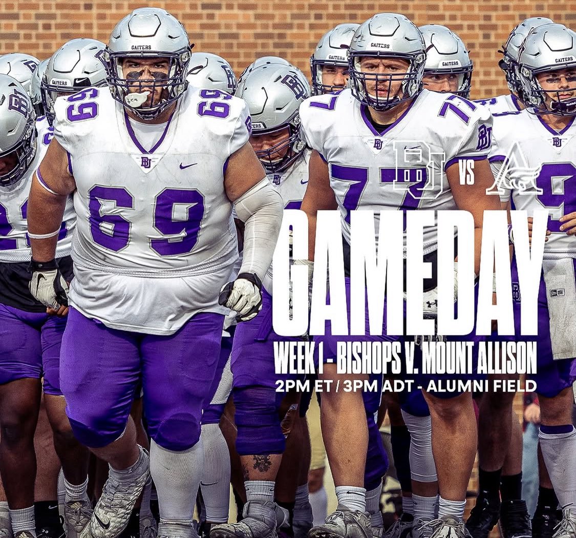 Just landed in Moncton. So blessed to do something I love with people I love. All Glory to God. #BleedPurple