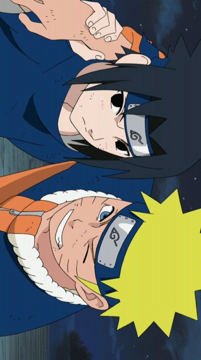 사스케와 나루토 배경화면 🌀🍥