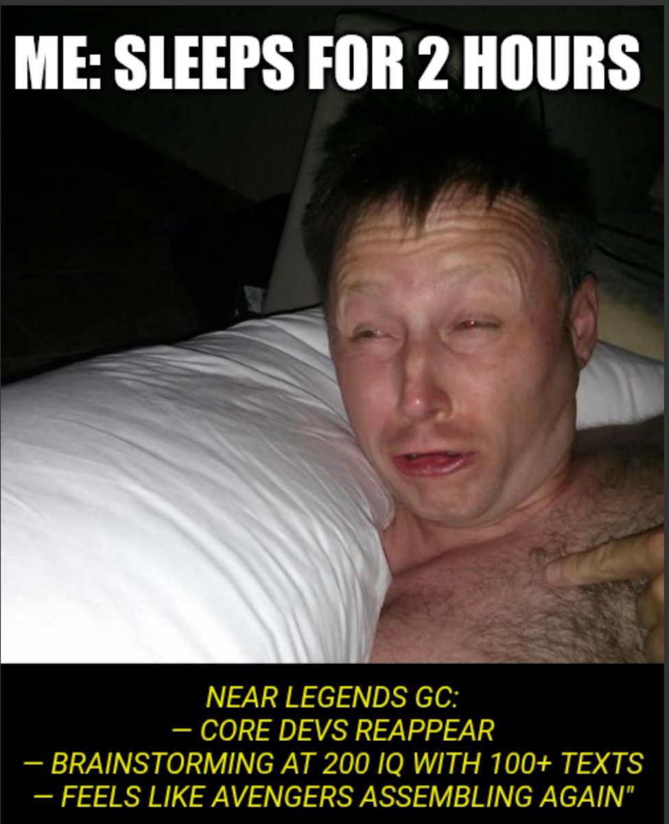 You blink, sleep for 2 hours, and boom 💥 — it’s brainstorming warfare.

Feels like the Avengers just reassembled.

#NEARProtocol #CryptoMemes #BUIDL #LFG #Web3Ai