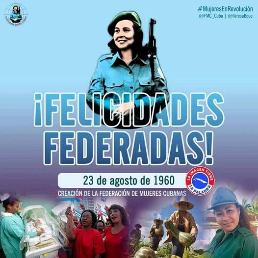 Amigos de la Cmkc (@lacmkc) on Twitter photo La Federación de Mujeres Cubanas FMC es una organización de masas cubana fundada el 23 de agosto de 1960 que tiene como objetivo la igualdad y la emancipación de la mujer
#SantiagoDeCuba <a href="/LaCmkc/">Amigos de la Cmkc</a> La Federación de Mujeres Cubanas FMC es una organización de masas cubana fundada el 23 de agosto de 1960 que tiene como objetivo la igualdad y la emancipación de la mujer
#SantiagoDeCuba <a href="/LaCmkc/">Amigos de la Cmkc</a>