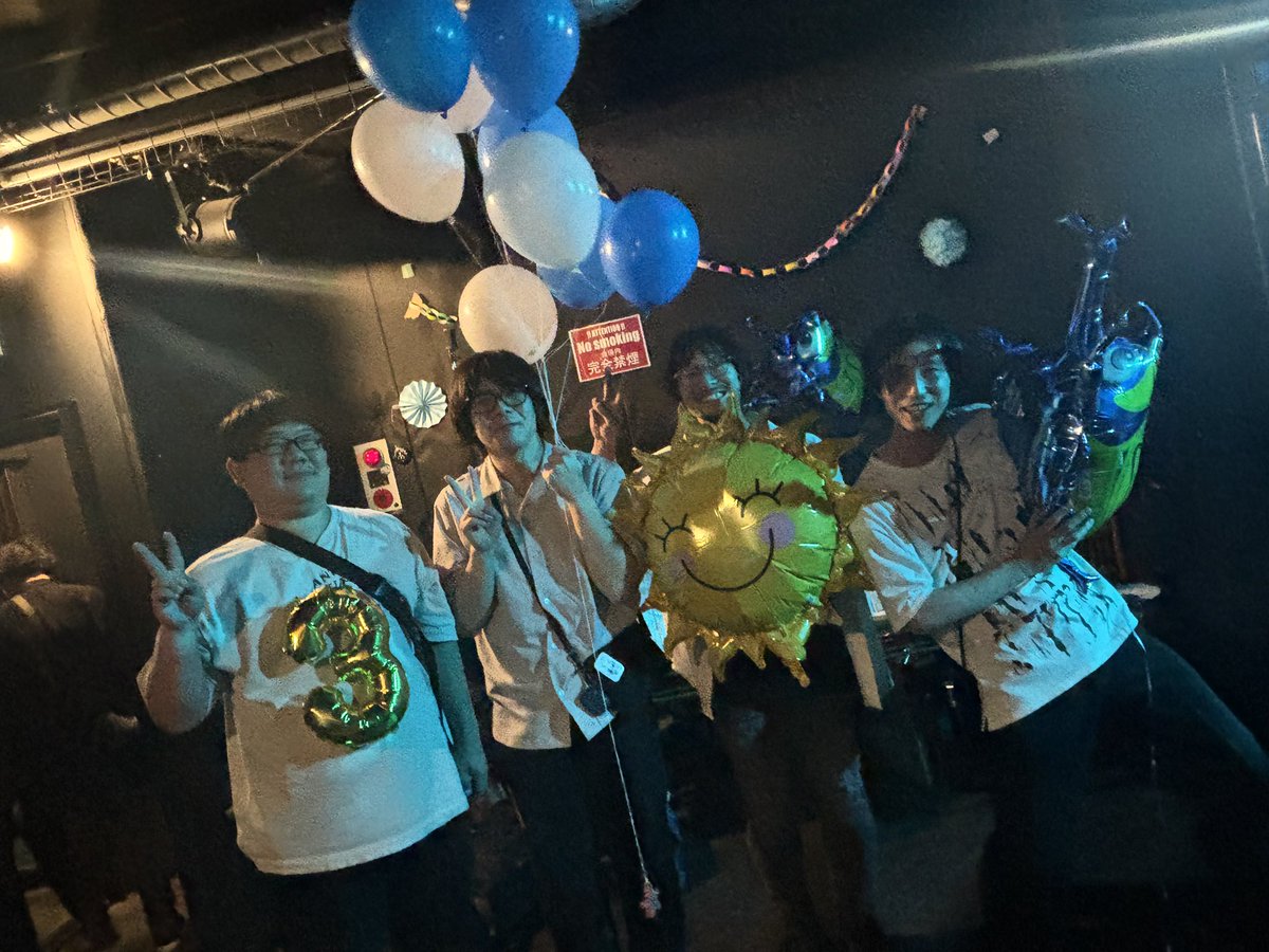 あきたけとエレクトリックサマーズでしたー！
皆様ありがとうございました、ドラムだけではわからなかったいろんなことがわかりはじめた夏になりました。
夏の思い出増えたぞー！