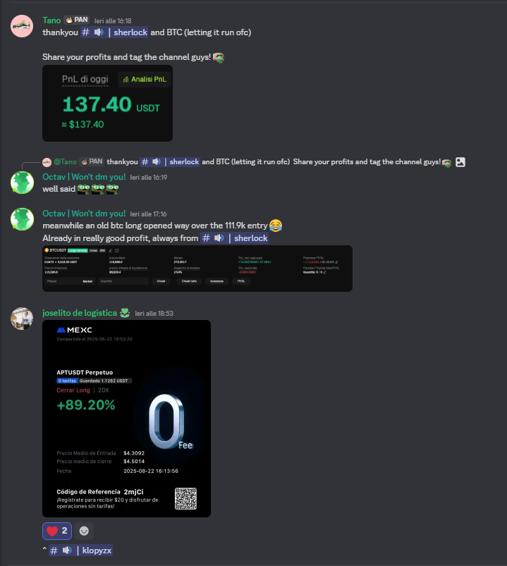 Zymera_Trading's tweet photo. Hi X world! 

We started since 3 days and our members are already sharing the first profits🎯.

Join the winning team, now in FREE Beta.

https://t.co/yQr87PbVQ2 https://t.co/SY7kEI570b