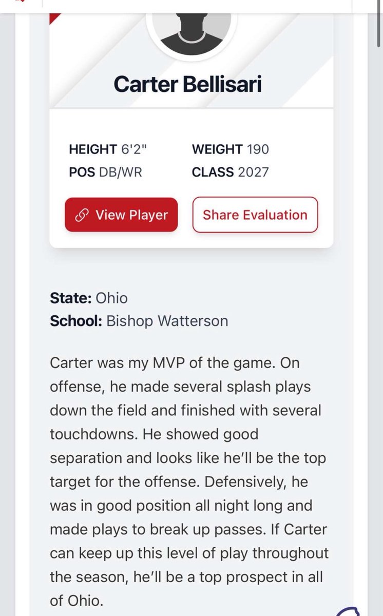 Thank you <a href="/TylerStevens94/">Tyler Stevens</a> and <a href="/PrepRedzone/">Prep Redzone 🏈</a> for the write up!! 
1-0!!