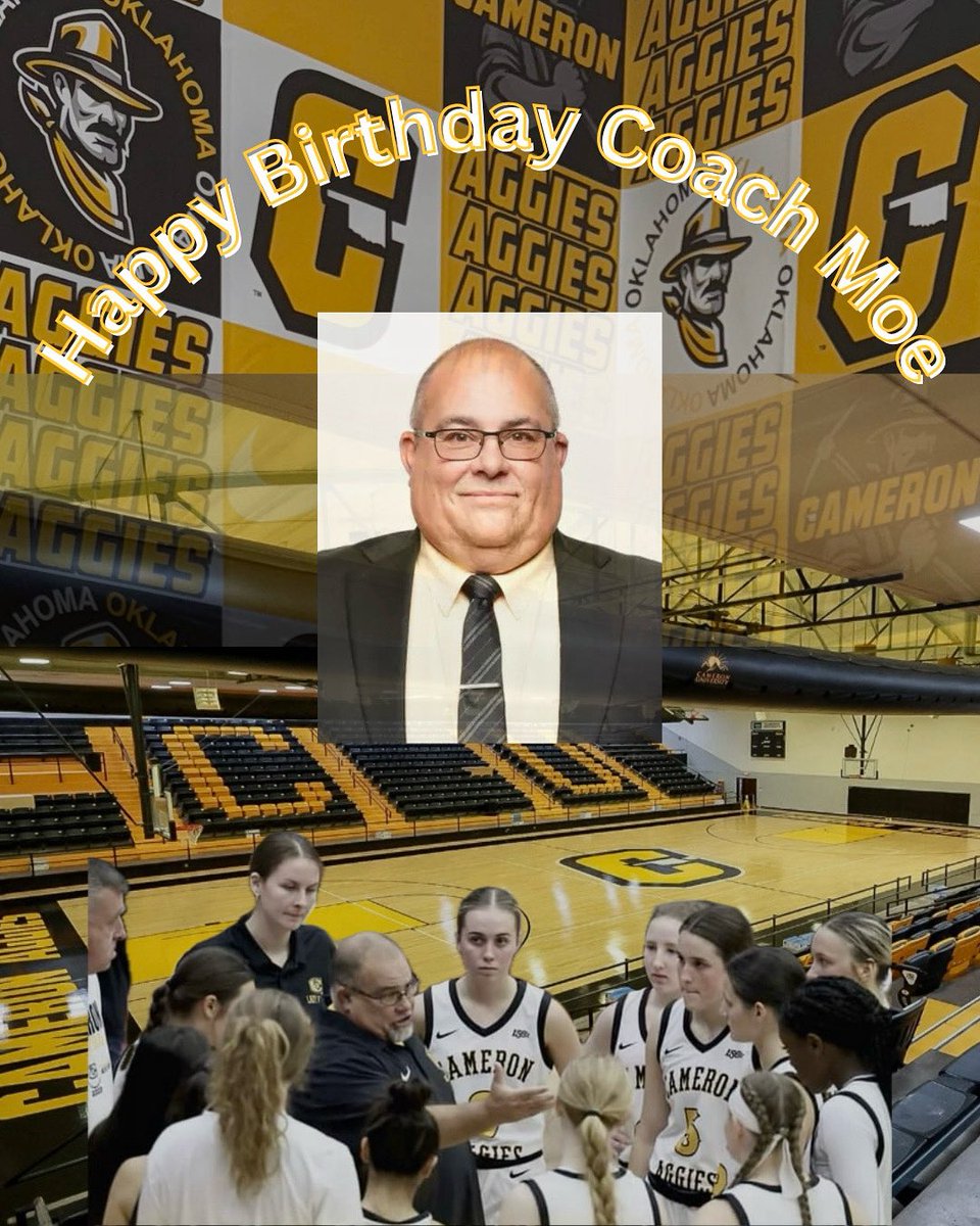 Happy Birthday, Coach Moe! We appreciate everything you do!🥳