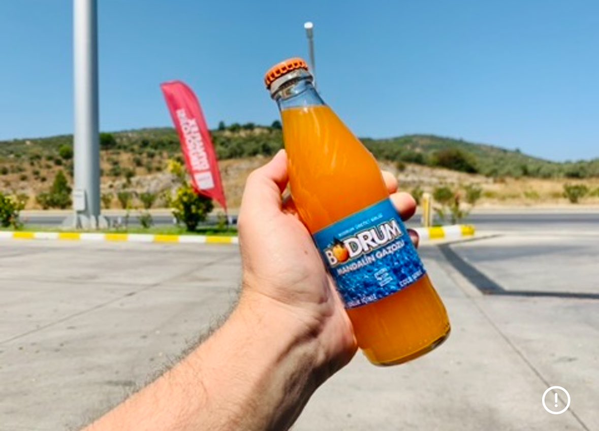 Serinlemek için tabiki #Bodrum mandalinalı tavsiyemizdir 😎👌