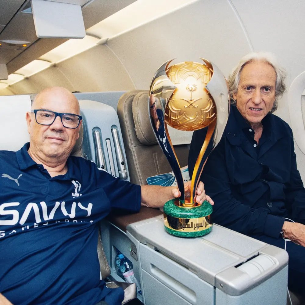 🚨🚨🚨🚨🚨🚨🚨🚨🚨🚨🚨 تاريخيًا !!!

جيسوس مع الهلال (3) مشاركات بالسوبر = (3) بطولات

جيسوس مع النصر (1) مشاركة بالسوبر = خسارة اللقب ❌