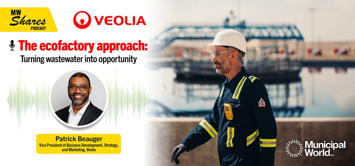 🎙️ Patrick Beauger, from <a href="/Veolia/">Veolia</a>, joins us to discuss how Canadian municipalities can benefit from “ecofactories,” which integrate water, waste, and energy projects while offering cost savings and #environmental synergies. ow.ly/P7Ep50WJzmK #podcast #LocalGov