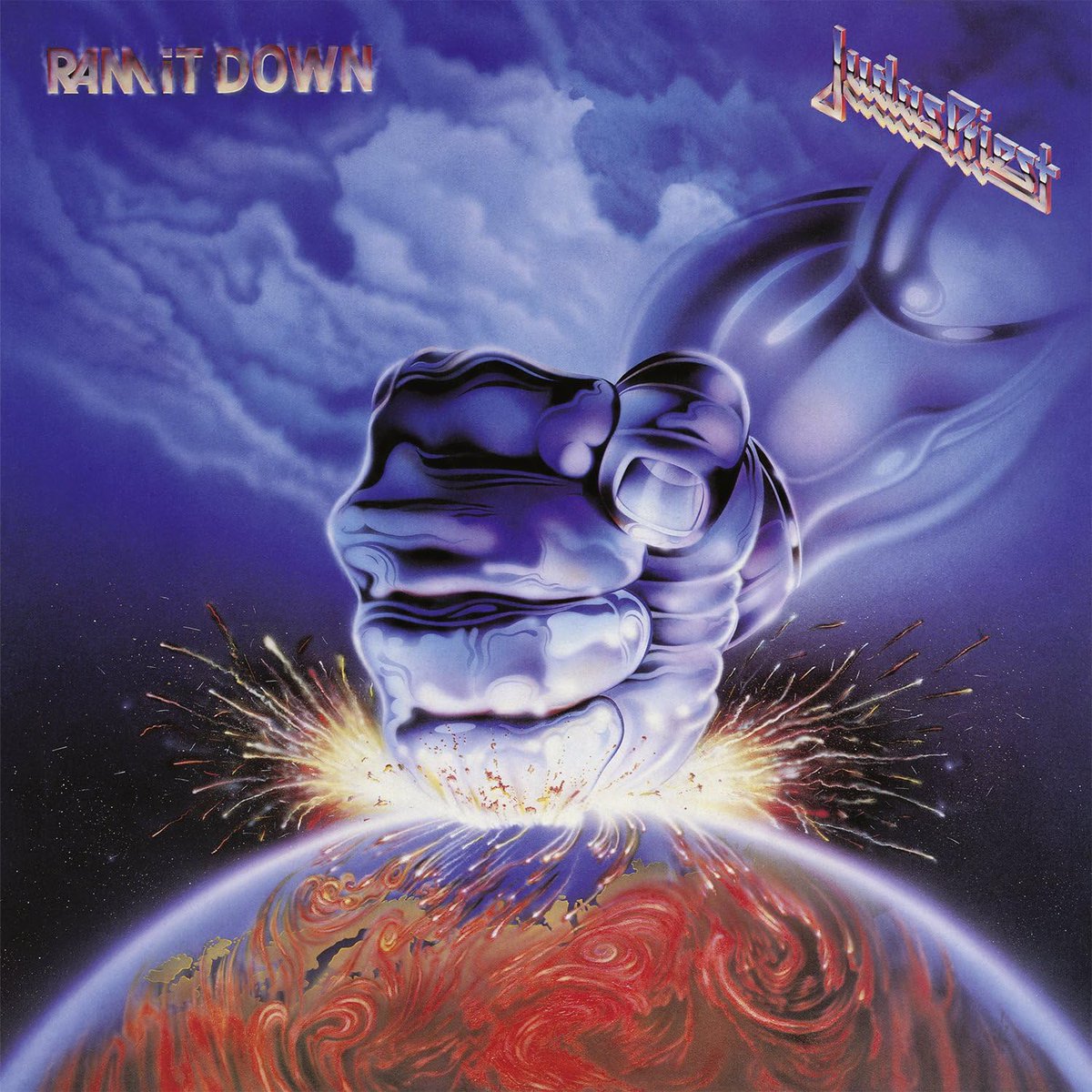 kyoko________K's tweet image. #RamItDown
Judas Priest 11枚目アルバム

OPからエッジの効いた
疾走感あるメタルサウンドや
キャッチーで
シンセを駆使した曲が印象的で
ロブの熱唱にも魅了されます

後半はドラマチックな
雰囲気もあり
カヴァー曲
｢Johnny B. Goode｣は
アレンジが素晴らしく
聴いているだけで
虜になる名盤です