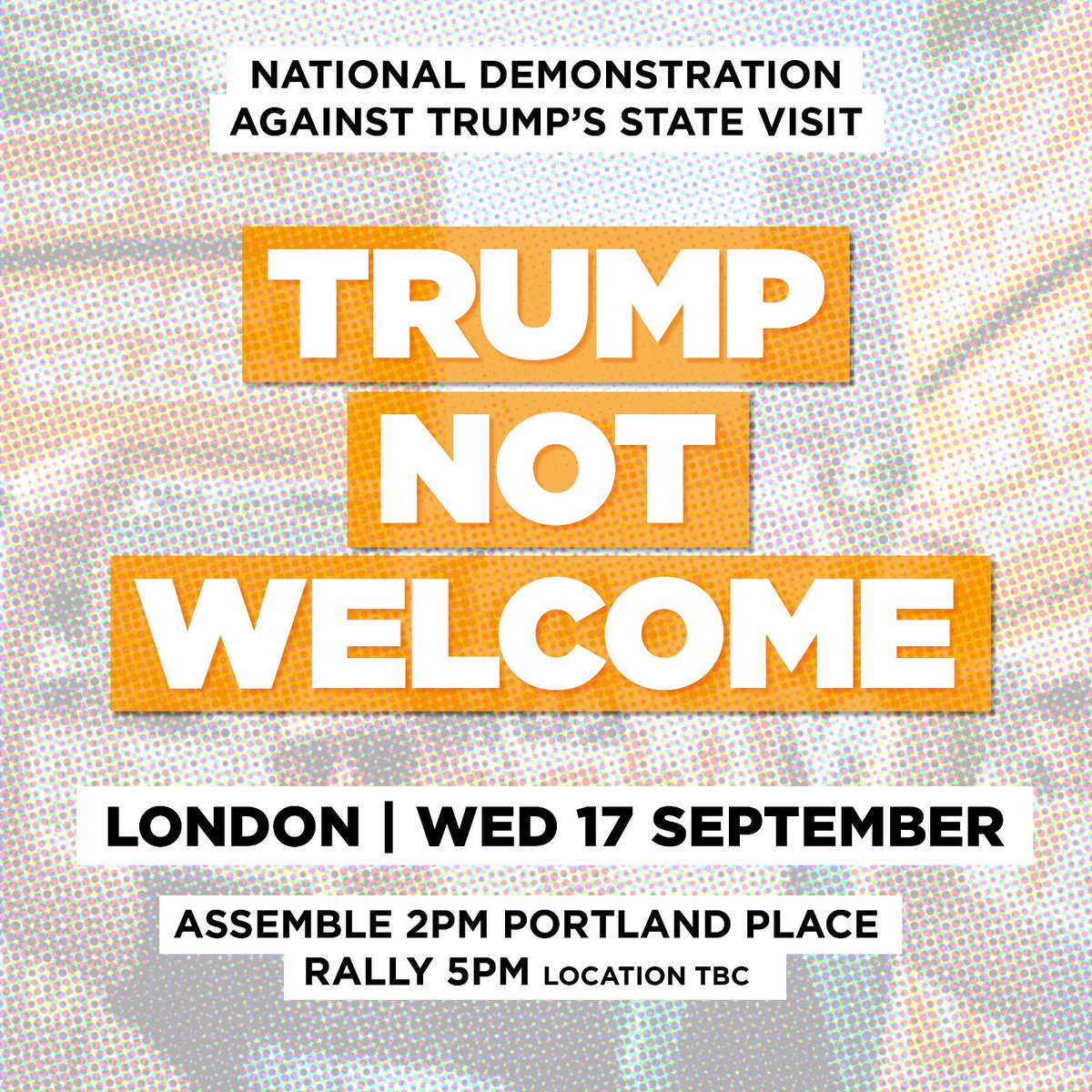 We're joining the upcoming Trump Not Welcome demo to send the message that neither he nor his nuclear weapons are welcome in Britain. Join us in sending the message to kick them both out!

Sign the petition: actionnetwork.org/petitions/stan…