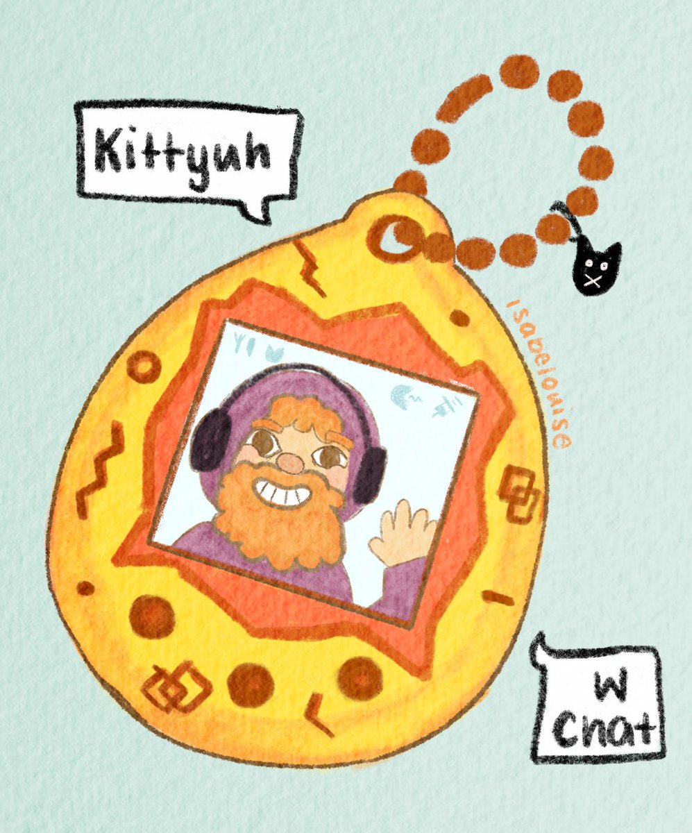Saw a bunch of people doing the tamagotchi drawing trend, so decided to do a <a href="/CaseOh__/">CaseOh</a> one