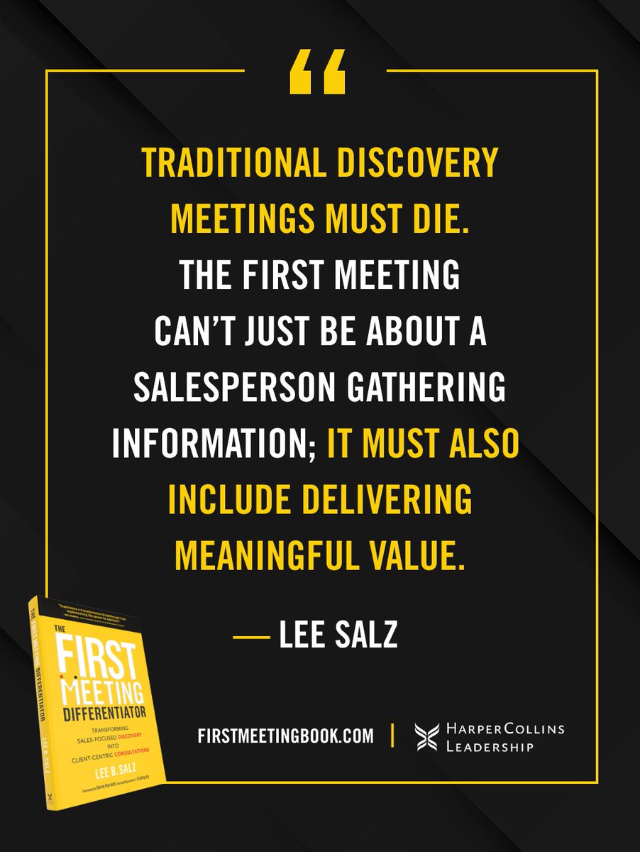 if you are in B2B you must get Lee Salz's new book