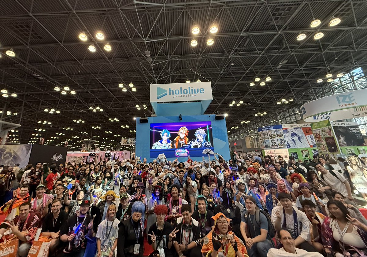 AnimeNYC that was super fun! Thank you for sharing your voices with us!!! You can stop crying as well hehe

Enjoy the rest of your day!!! #hololiveMeet