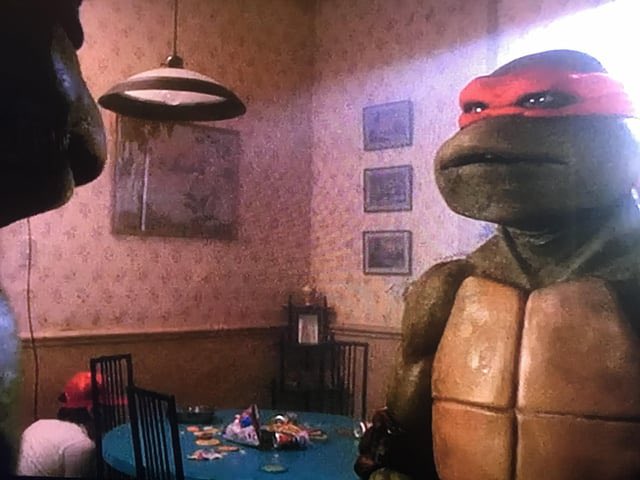 <a href="/NinjaTurtleLair/">Turtle_Lair</a> Everybody always brings up this scene but no one ever talks about this other one with a crew member thinking he’s well hidden…