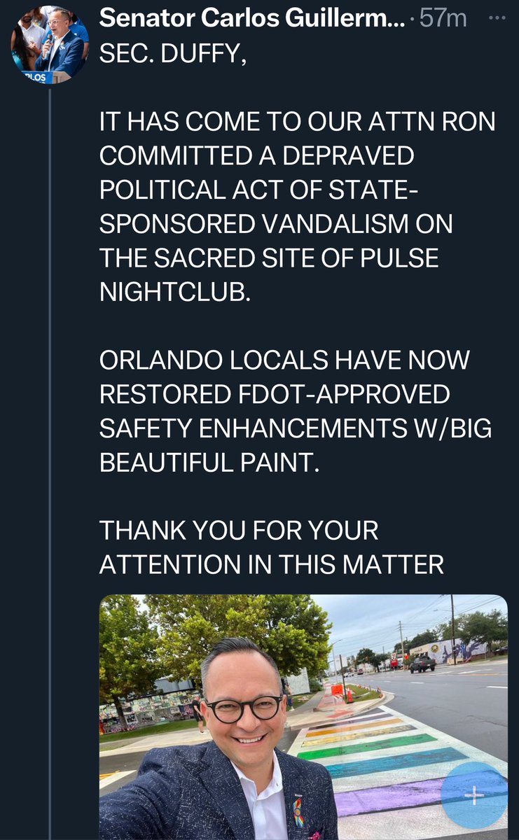 VoteBillMoore's tweet photo. @GovRonDeSantis @AGJamesUthmeier #Orlando City Commissioner Sheehan &amp; State officials incited &amp; continue to incite constituents to commit unlawful acts. It’s unacceptable. Send in @FHPOrlando to enforce FSS 316.0775 w/ penalties frm FSS 806.13 - felony. 
#FHP #MOOREforSHERIFF https://t.co/vlOh39o7yN