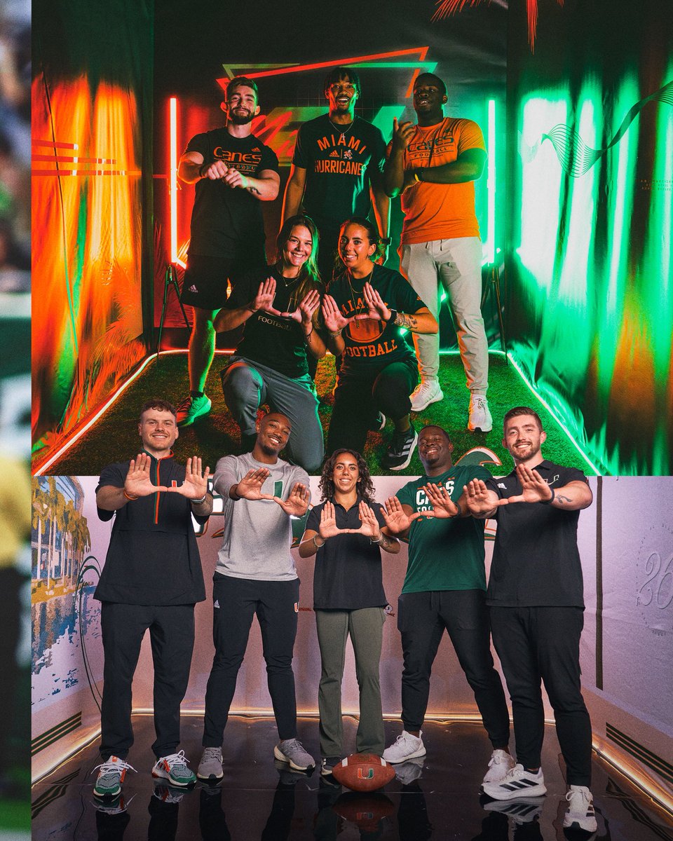 Thank 🙌 Miami

What a ride. What a place. What a crew. Couldn’t be more grateful for the staff that has become my family for the past 2+ years, nor The U and the best fans in the world trusting me to play a role in the storytelling of this one-of-a-kind brand.

Forever a Cane 🧡