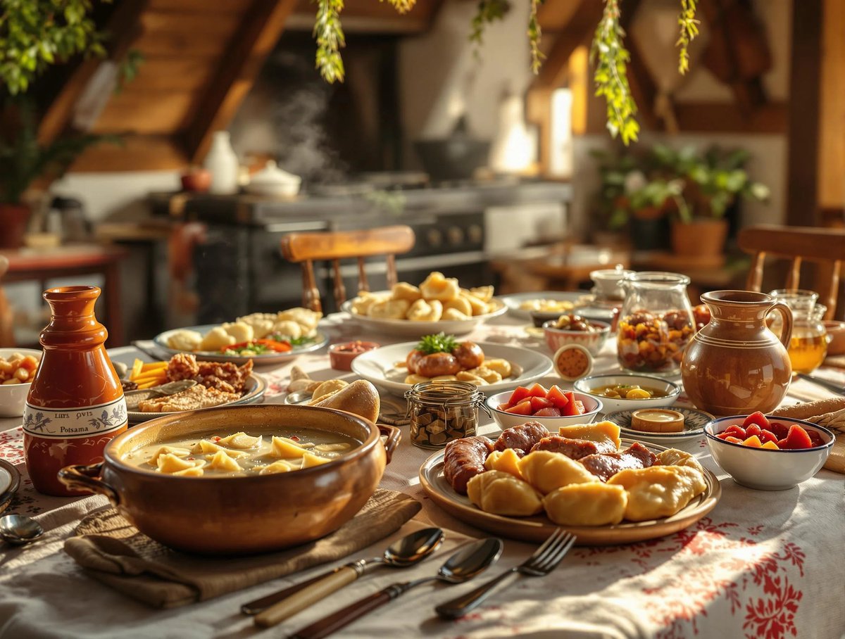 Did you know Polish 🇵🇱 cuisine is just as rich, refined, and sophisticated as Italian, Japanese, or French? 

For centuries, it has produced dishes of depth, elegance, and variety. Poland has a culinary heritage that matches the great kitchens of the world.

Thread 🧵