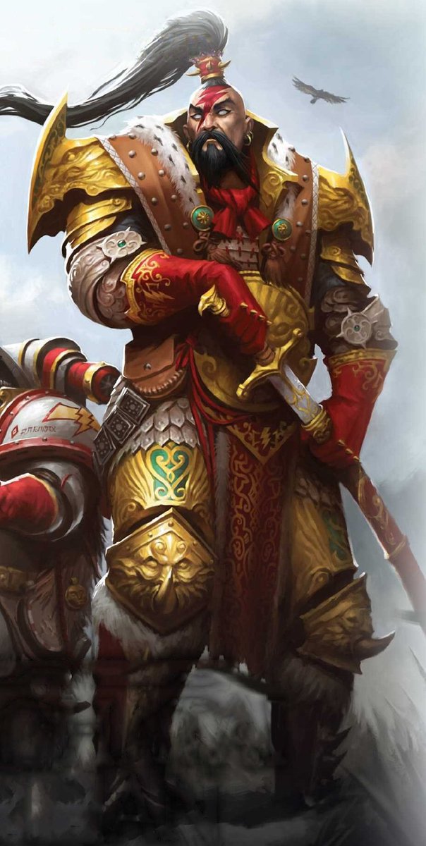 Big shout-out to GW for making their primarily asian inspired Space Marine faction not be inspired by China or Japan, that's actually pretty unique