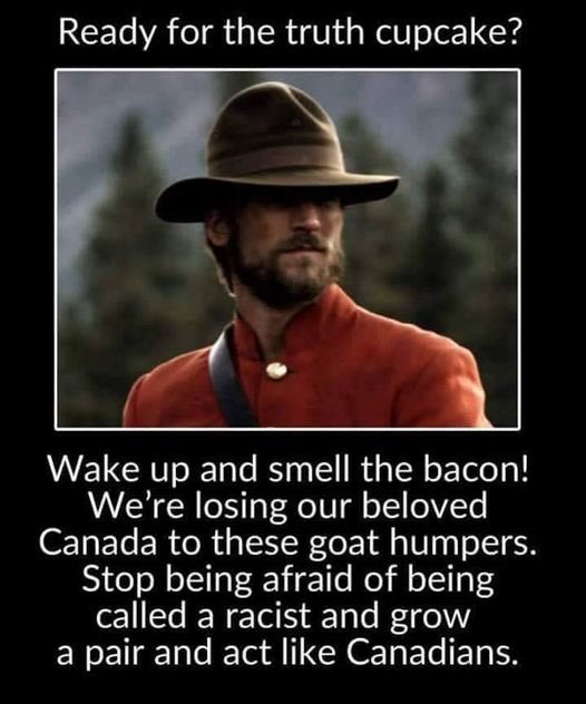 TheBuckYouWill's tweet photo. I’M GOING TO BE VERY CLEAR. 

If you are a third-world migrant, go home.

CANADIANS ARE REALLY, REALLY NICE, UNTIL THEY ARE NOT...

...THEN THEY ARE REALLY NOT.

In a few short years Canada will be run by nationalists, & we will begin deporting foreigners.

Make no mistake, it is inevitable and we will be RUTHLESS.

WE WON’T CARE HOW LONG YOU HAVE BEEN HERE.

We won't care that your kids are in school & have made lots of friends.

We won't care about your job, your house, your car, or your life here.

And we certainly won't care about the worthless piece of paper given to you by today's government saying you could stay.

We will bend & break rules to get you out as fast as possible, the same way you all entered.

DON'T ACT SURPRISED & DON'T SAY YOU WEREN'T WARNED.
`