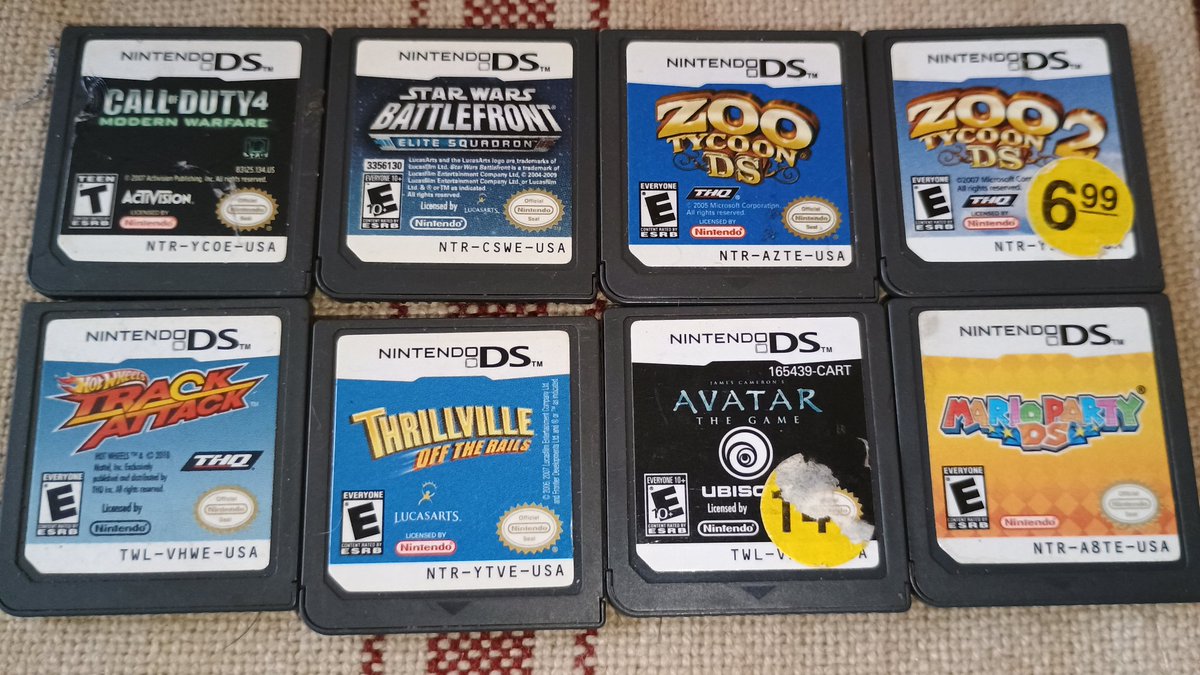 While I don't currently own a DS, I do plan on getting one by the end of the year, and while at the pawn shop I found some great DS games for $4 a piece that I couldn't pass on. The only one more expensive was Mario Party DS for $13, still not bad.
#Nintendo #RetroGaming #Gaming