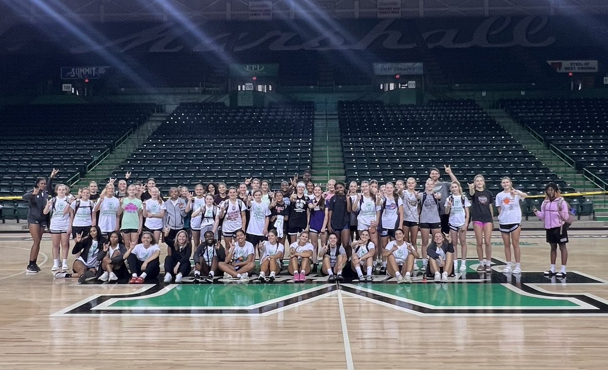 Marshall WBB Elite Camp ✅🤘
Great talent! Great people!!

#ALLINON2