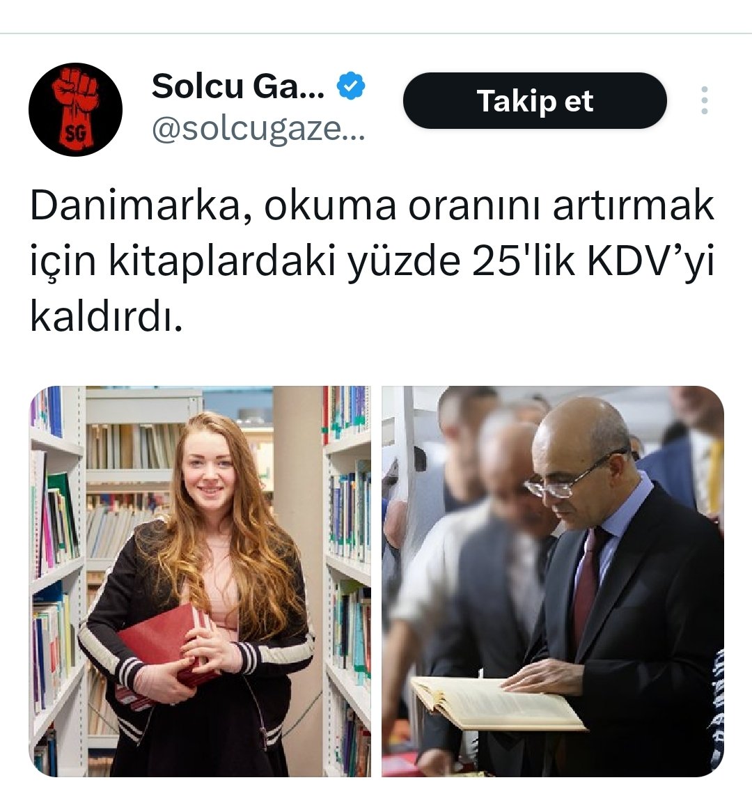 Türkiye'de 2019 yılından beri kitapta KDV yüzde sıfır zaten.

6.5 yıl sonra günaydın.
