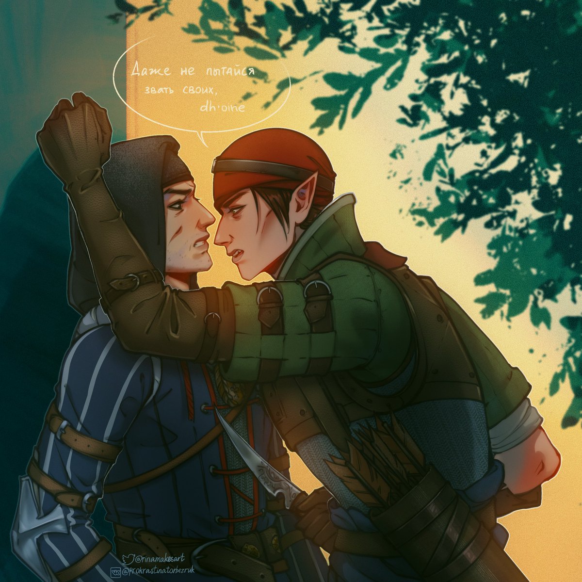 my parents btw 
#iornon #ioroche #rorveth #iorveth #vernonroche #witcher2
