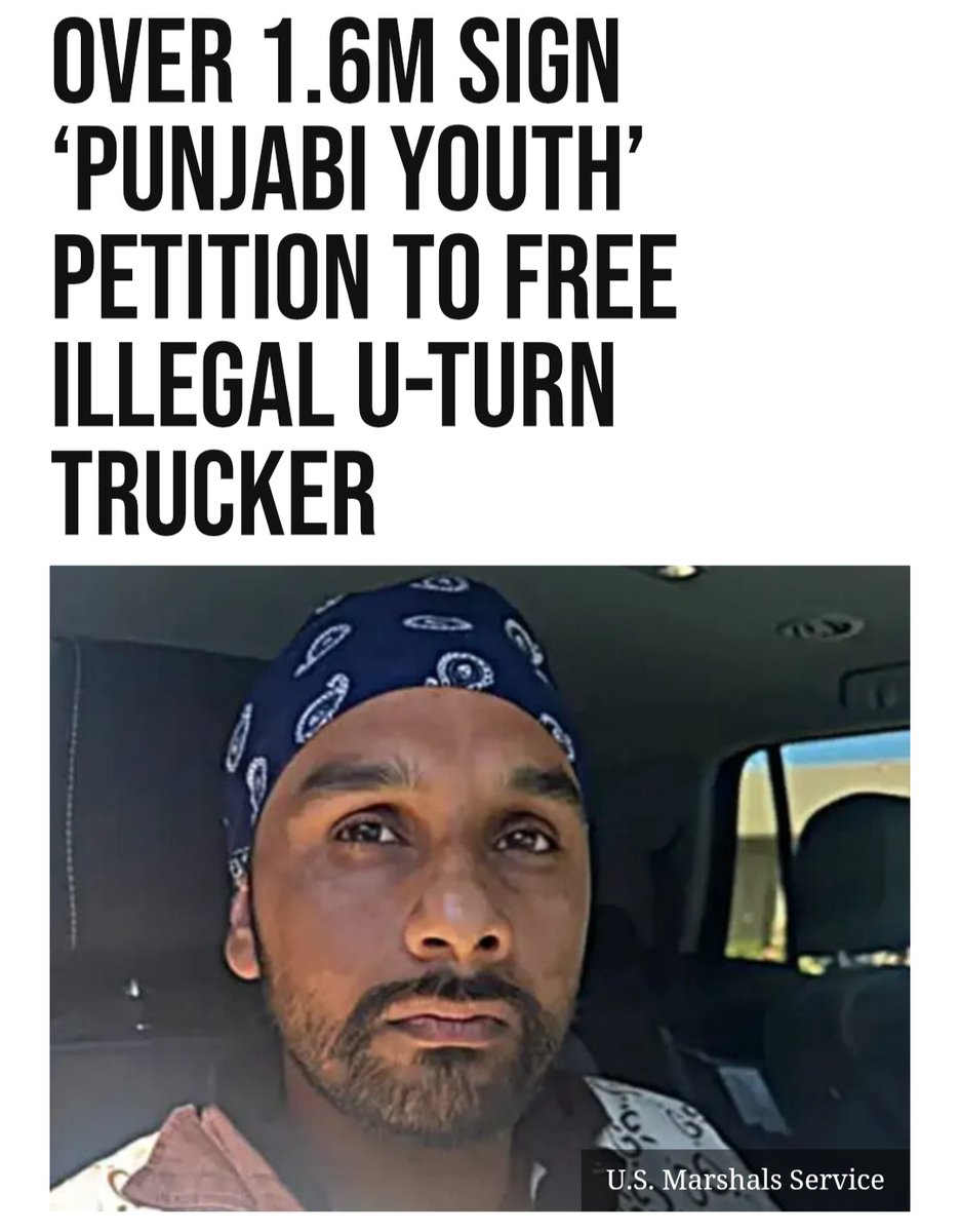 More than 1,600,000 people have signed an online petition attributed to “Punjabi youth” urging the federal government to free Harjinder Singh.