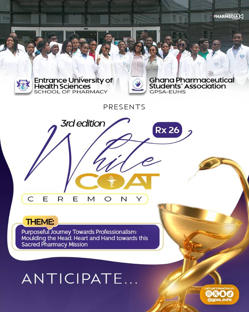 Anticipating the moment we embrace the responsibility of the White Coat 🥼🤲✨ — Ceremony forthcoming ⏳🔥

*POWERED BY PHARMEDIA*🎥