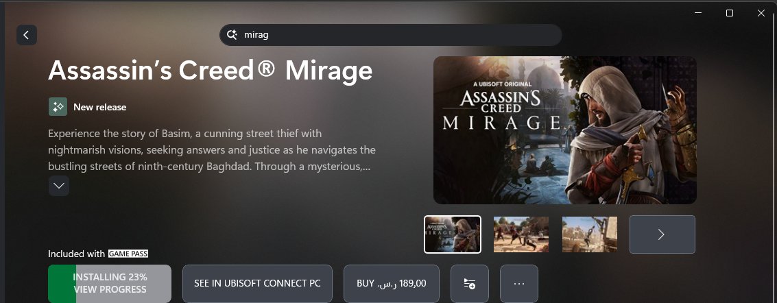 رغم انو مات حماسي لـ هالسلسلة بس قررت اعطيها فرصة وحملتها بما انها مجانيه على قيم باس