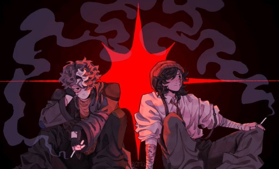 : ̗̀➛  Nico ─   

「     He/him    16 / 09  ⊹  

ᯓ★ loser nerd  
     ⊹ i like books, writing, art + bsd + dsmp, qsmp

  ─  strawpage for dni/more info c4nnib4lc4t.straw.page 

#bsdtwt    #intro    #moothunting    #dsmp   #qsmp   #promotwtᅠ  #BSD